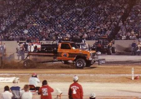 Pontiac Silverdome - Truck Pull From Rick Rzepka